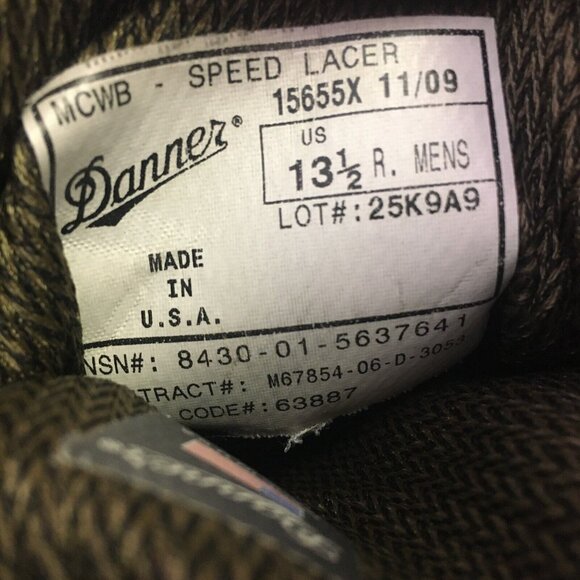 Danner 15655X Speed Lacer Ankle Work Boots Mens 13.5 R - Picture 4 of 12